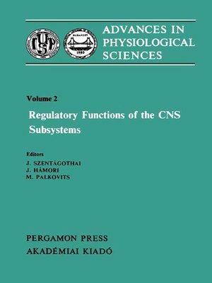 cover image of Regulatory Functions of the CNS Subsystems